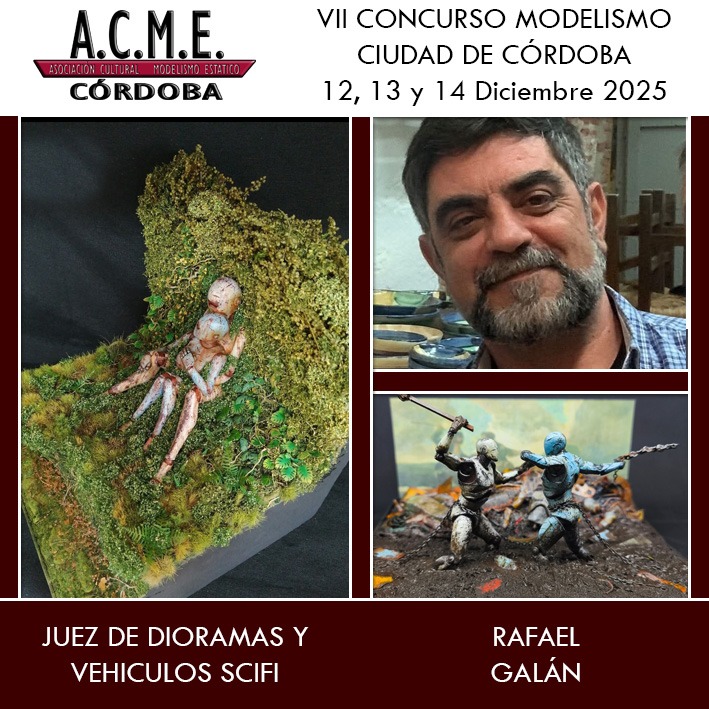 JURADO DIORAMAS Y VEHÍCULOS SCIFI